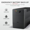 UPS TRUST Ininterrupta De 800 VA C 2 Tomadas Eletricas - 8713439235036