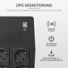 UPS TRUST Ininterrupta De 1000 VA C 4 Tomadas Eletricas - 8713439235043