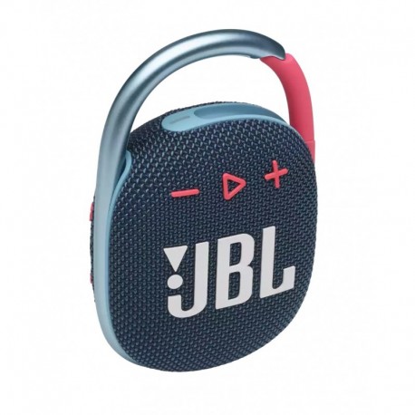 Coluna Portatil JBL CLIP 4 BT IPX7 Azul/Rosa - 6925281979309