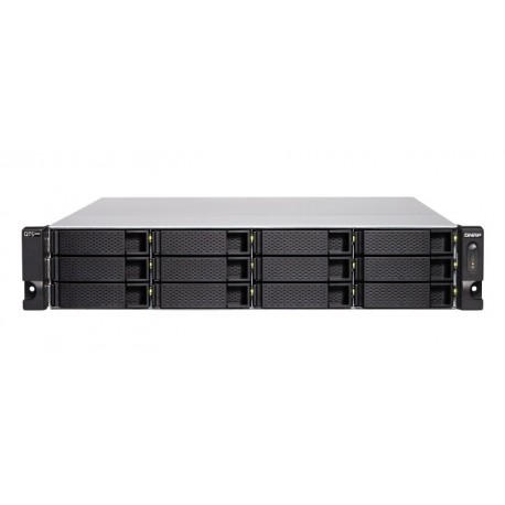NAS QNAP 12-Bay Ryzen5 3700X 8-core 3.4GHz/128GB/2x1Gb.4x10Gb/USB/RPS/2U-TS-h1277XU-RP-3700X-128G - 4713213516645