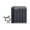 QNAP 4-bay 3.5" SATA HDD USB 3.0 Type-C Hardware RAID External Enclosure- TR-004 - 4713213514429
