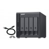 QNAP 4-bay 3.5" SATA HDD USB 3.0 Type-C Hardware RAID External Enclosure- TR-004 - 4713213514429