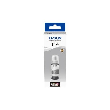 Epson 114 Original Recarga de Tinta, 70 ml, Cinzento, EcoTank ET-8500/8550 ET-8600