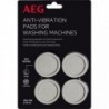 AEG A4WZPA02 Kit Anti Vibração para Máquina de Roupa, 4 Pés - 7321423097440