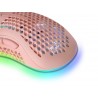 Rato MARS GAMING MMEX. 32000DPI. OPTICAL SWITCHES. 75G. RGB. FEATHER. SOFT. PINK - 4710562759259