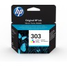 Tinteiro HP 303 Tricolor - Envy Photo 6230 7130 7830 - 0190780570999