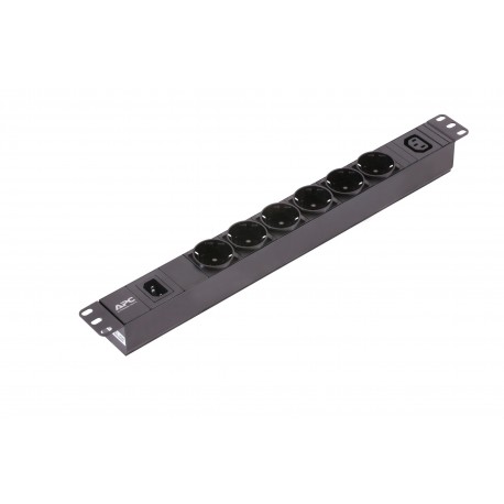 APC Easy PDU Basic 1U 10 A 230 V 6 Schuko & 1 C13 - 0731304424505