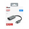Adaptador TRUST USB-C Para HDMI Com Suporte De Video Ultra HD 4K E Audio Multicanal - 8713439237740