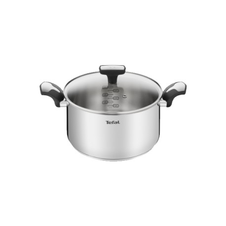 TEFAL EMOTION E3014604 TACHO INDUÇÃO 24 CM + TAMPA VIDRO - 3168430308466