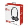 Auriculares Trust Mauro 17591 Con Micrófono Usb Negro - 8713439175912