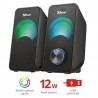 Altavoces Trust Arys Rgb 12w 2.0 - 8713439231205