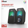 Altavoces Trust Arys Rgb 12w 2.0 - 8713439231205