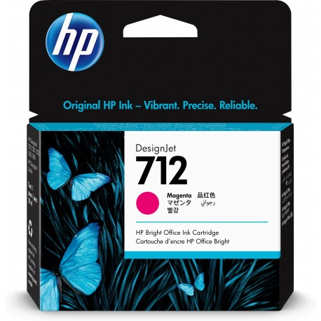 HP Tinteiro DesignJet 72 Original Magenta de 29 ml, Cartucho de Tinta - 0193905352821