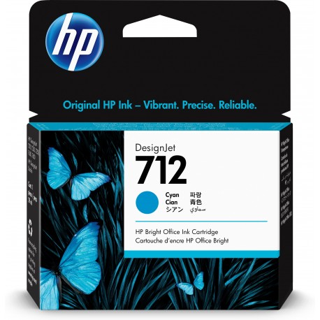 HP Tinteiro DesignJet 72 Original Ciano de 29 ml, Cartucho de Tinta - 0193905352814