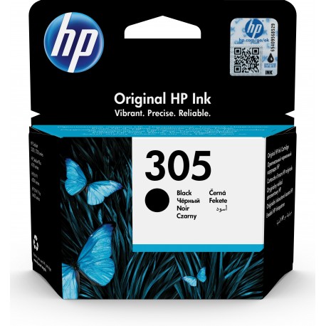 HP Tinteiro Original 305 Preto, Cartucho de Tinta - 0193905429240