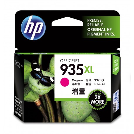 HP Tinteiro Original 935XL Magenta de Elevado Rendimento, Alta Capacidade, Rendimento Alto (XL), Cartucho de Tinta - 0888182031728