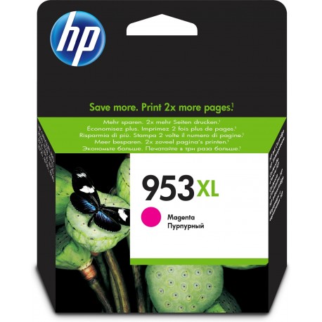 HP Tinteiro Original 953XL Magenta de Elevado Rendimento, Alta Capacidade, Cartucho de Tinta - 0725184104121