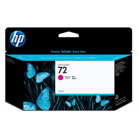 HP Tinteiro DesignJet 72 Original Magenta de 130 ml, Alta Capacidade, Rendimento Alto (XL), Cartucho de Tinta - 0808736779807