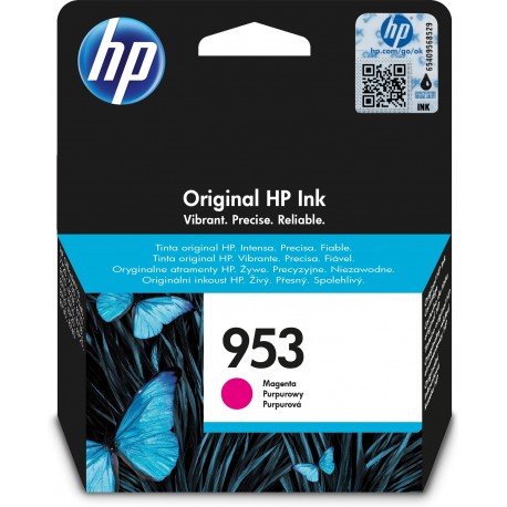 HP Tinteiro Original 953 Magenta, Cartucho de Tinta - 0725184104015