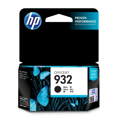 HP Tinteiro Original 932 Preto, Cartucho de Tinta - 0886111749058