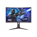 AOC G2 C32G2ZE/BK Monitor Gaming, 80 cm, 31,5", Full HD, LED, Curvo, 1 ms, Preto - 4038986117395