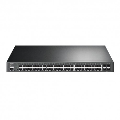 Switch TP-Link JetStream 52 Portas Gigabit L2 + Switch Gerenciado Com 48 Portas PoE + - 6935364006273