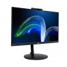 Monitor ACER 23.8P IPS 1ms ZEROFRAME FreeSync VGA HDMI Height Adj. Pivot WebCam BLACK-CB242YDbmiprcx - 4710886332725