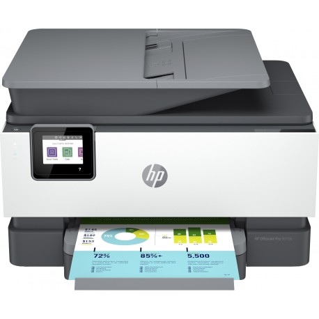 HP OfficeJet Pro 9010e Jato de tinta térmico A4 Cores 4800 x 1200 DPI 22 ppm Wi-Fi Impressão Directa - 0195161468582