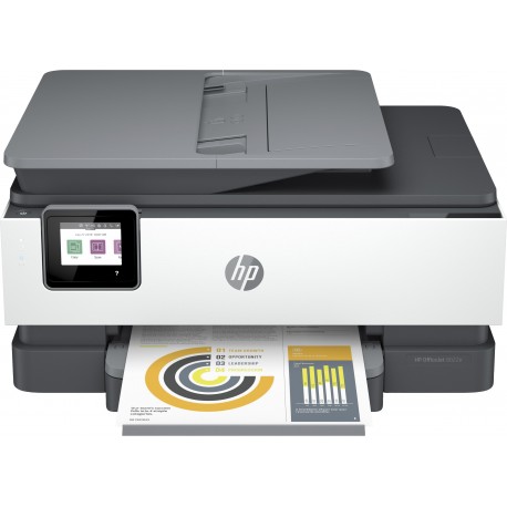 HP OfficeJet Pro 8022e Jato de tinta térmico A4 Cores 4800 x 1200 DPI 20 ppm Wi-Fi Impressão Directa - 0195161213779