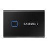 Disco Externo Ssd Samsung Portable T7 Touch 1tb Usb 3.2 Negro - 8806090195297