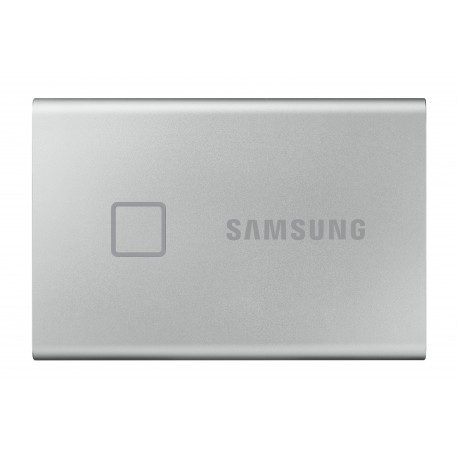 Disco Externo Ssd Samsung Portable T7 Touch 500gb/ Usb 3.2/ Plata - 8806090195242