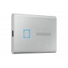Disco Externo Ssd Samsung Portable T7 Touch 500gb Usb 3.2 Plata - 8806090195242