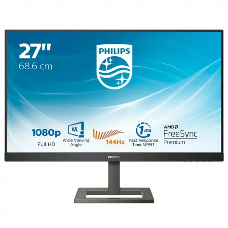 Philips E Line 272E1GAEZ/00 Monitor Gaming, 68,6 cm, 27", Full HD, LED, Preto - 8712581770709