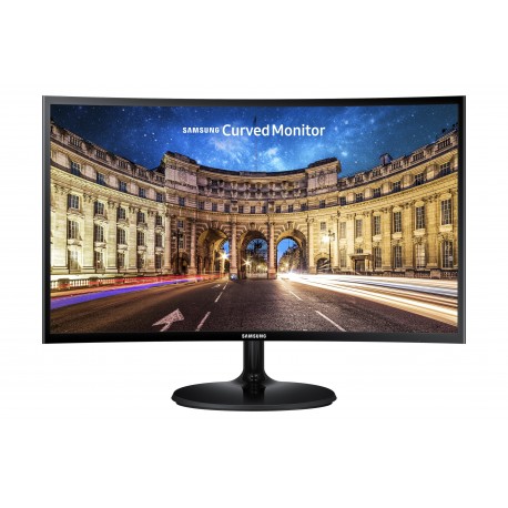 Samsung C24F390FHR Monitor, 59,7 cm, 23.5", Full HD, Curvo, LED , Preto - 8806090969355