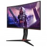 Monitor Gaming Aoc 24" Curvo Preto Led 1ms 165Hz - 4038986148191