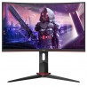 Monitor Gaming Aoc 24" Curvo Preto Led 1ms 165Hz - 4038986148191