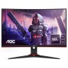 Monitor Gaming Aoc 23.6" Curvo FHD 165Hz 1Ms Hdmi DP C Colunas - 4038986148207