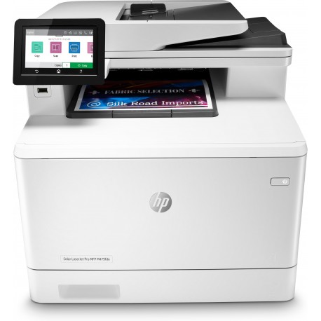 Multifunción Láser Color Hp Láserjet Pro M479fdn Fax/ Dúplex/ Blanca - 0192018996779