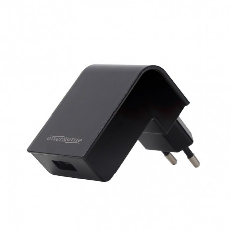 Carregador Gembird USB 2.1A Preto Curvo - 8716309102629
