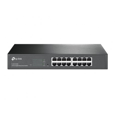 Switch TP-LINK SG1016 16PORTAS Gigabit Rack - 0682851734657