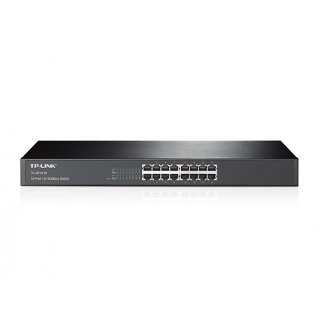 Switch Tp-Link SF1016 16 Portas 10/100Mbits Rack 19 - 0631058212314