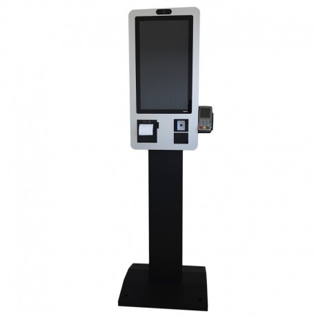 Quiosque Interativo APPROX 21" Capacitivo 4GB/64GB SSD C/pedestral - Impressora+Scanner+Camara+NFC - 8435099527053