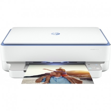 Impressora HP Multifunçoes ENVY 6010e All-in-One - Cloud Blue - 0195161625435