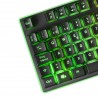 Teclado MARS GAMING MCPX GAMING 3IN1 RGB. KEYBOARD. MOUSE. XL MOUSEPAD. BLACK. PORTUGUESE - 4710562759013