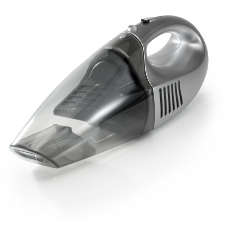 Tristar KR-2156 Mini Aspirador de Mão, Com Bateria, Sem Bolsa, Seco e Molhado, 0,5 L, Prateado, Transparente - 8713016021564