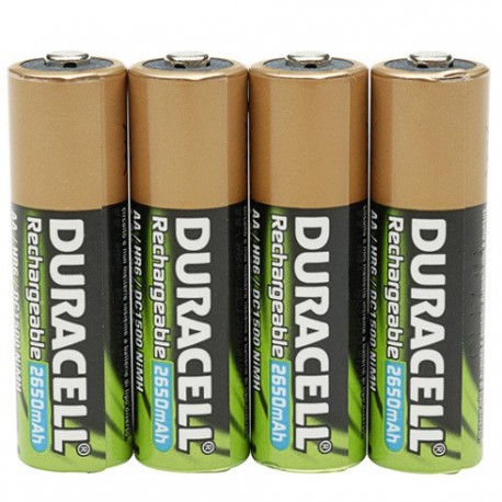Pack De 4 Pilas Aaa Duracell Hr03-a/ 1.2v/ Recargables - 5000394203822