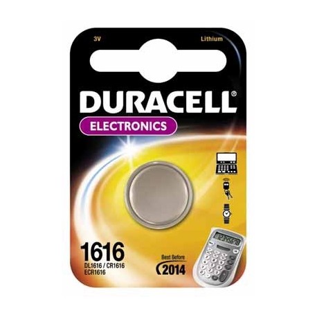 Pila De Botón Duracell Cr1616/ 3v - 5000394030336