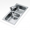Lava Louça Teka 86x50-Inox-CLASSIC2C86 - 8421152019474