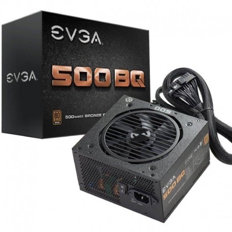 Fonte de Alimentação Evga 500 Bq/ 500w/ Ventilador 12cm/ 80 Plus Bronze - 4250812415592