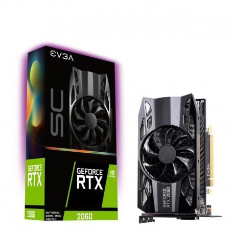 Placa Gráfica Evga Geforce Rtx 2060 Sc Gaming/ 6gb Gddr6 - 4250812432193